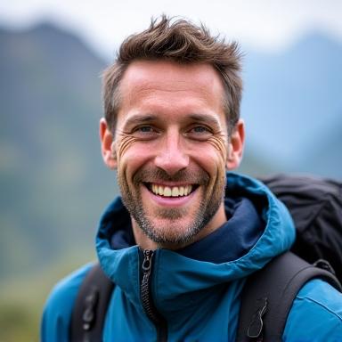 Porträt von Markus Huber, Alpin-Guide